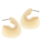 Geo Triangle Earrings