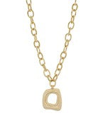 Geo Rectangle Necklace