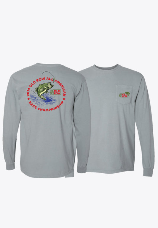 Old Row All American Bass Championshio Pocket LS Tee