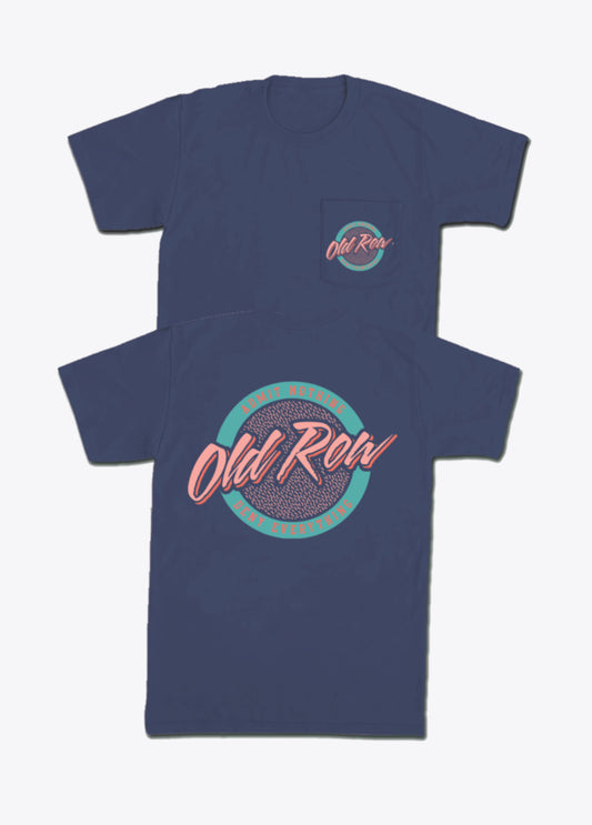 Old Row Circle Logo SS Pocket Tee