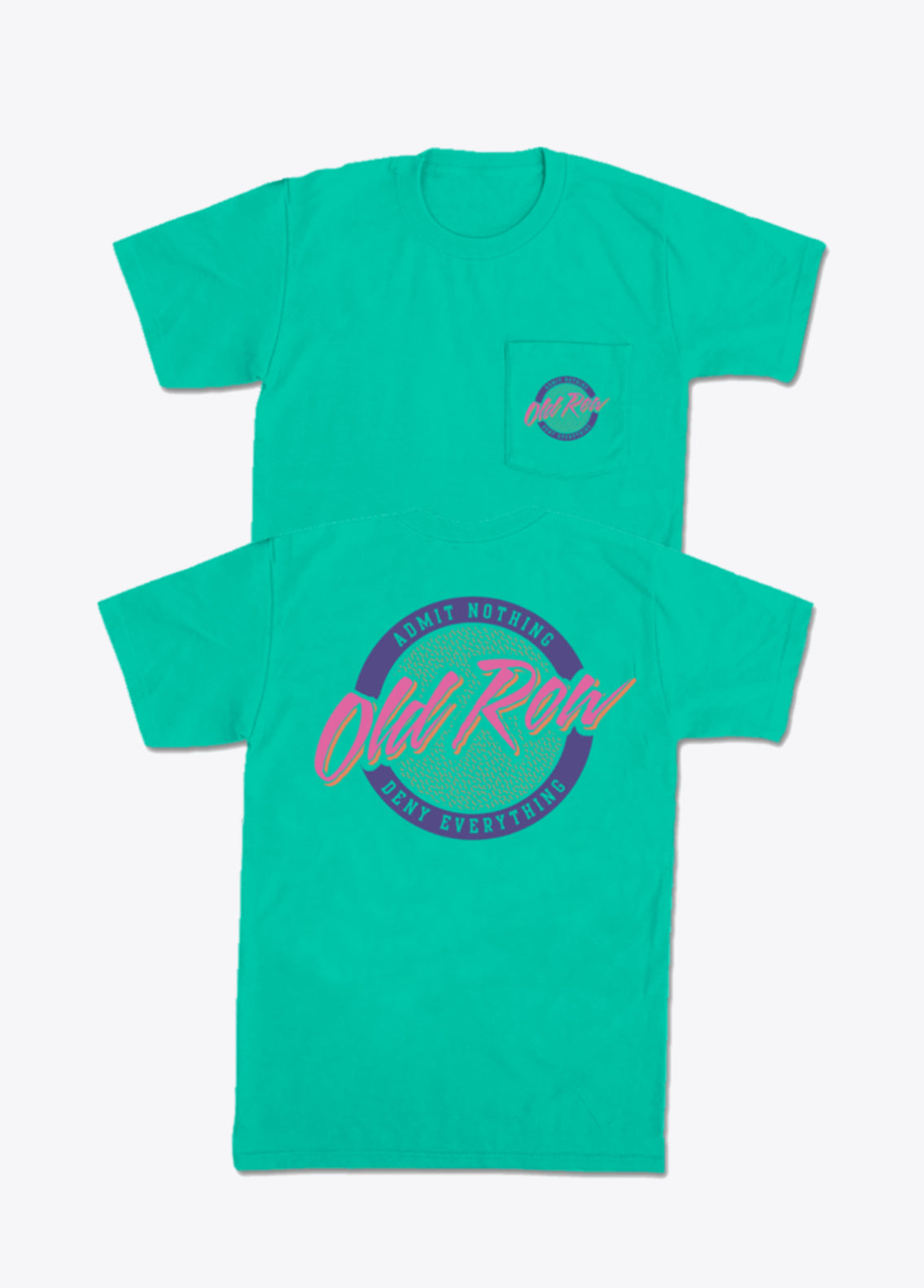 Old Row Circle Logo Pocket SS Tee