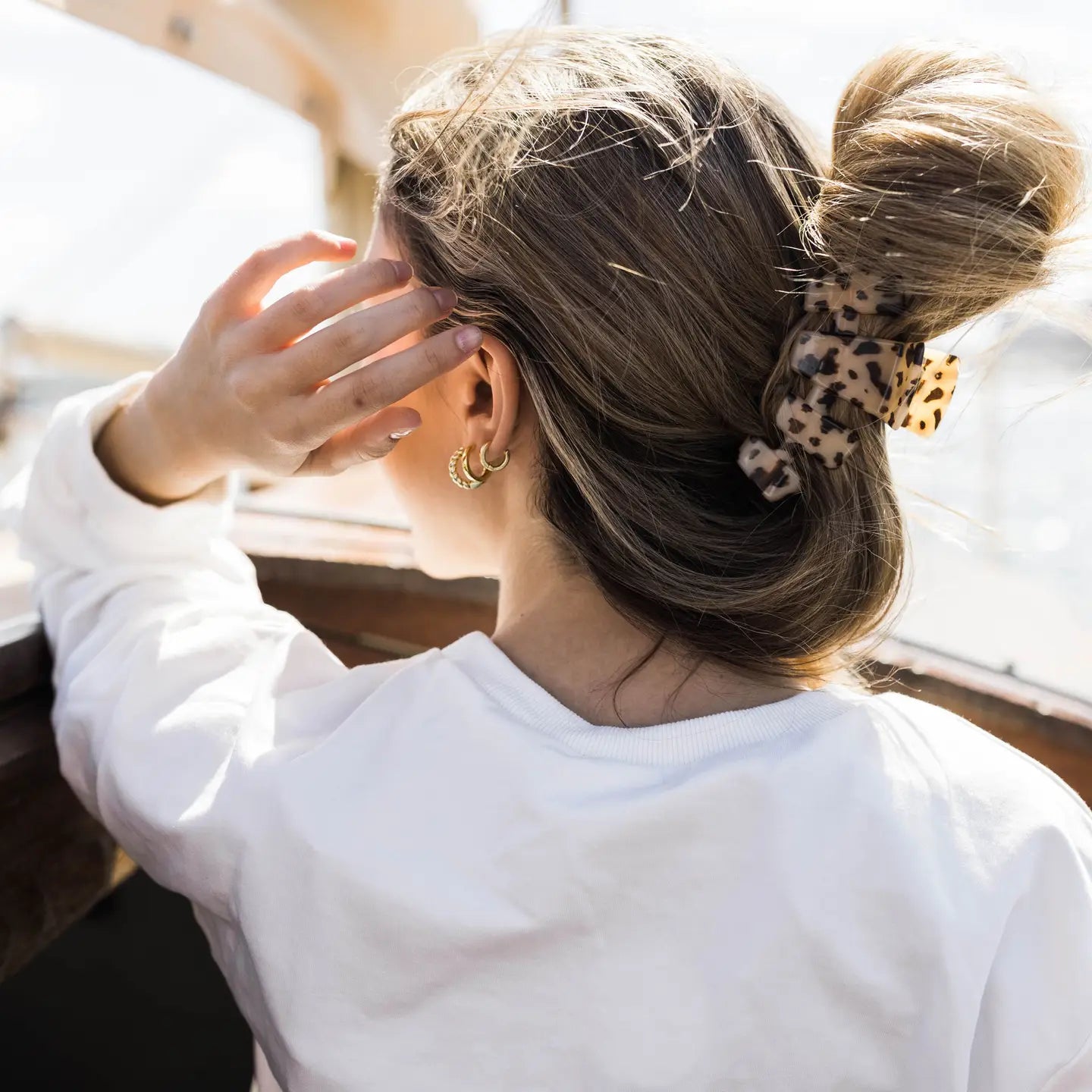 Teleties Classic Hair Clip Large