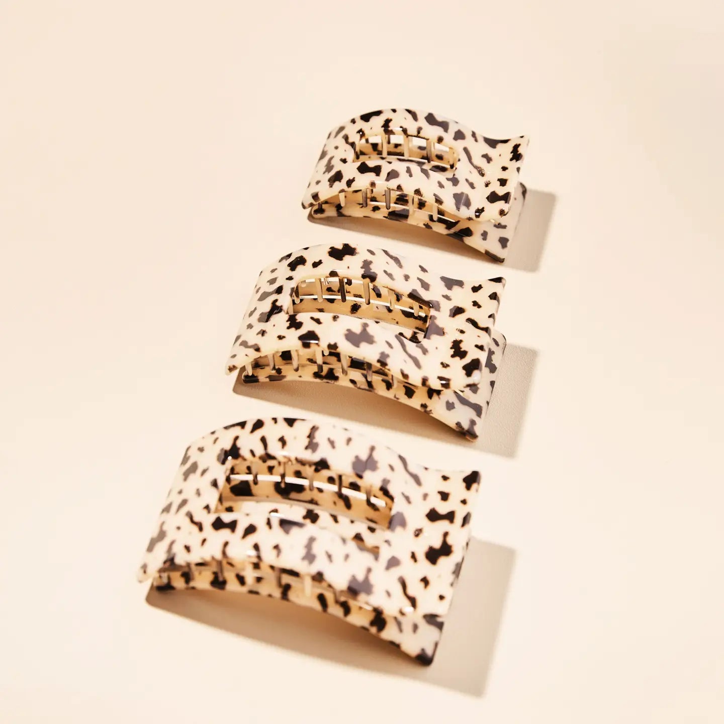 Teleties Flat Rectangle Hair Clip Large