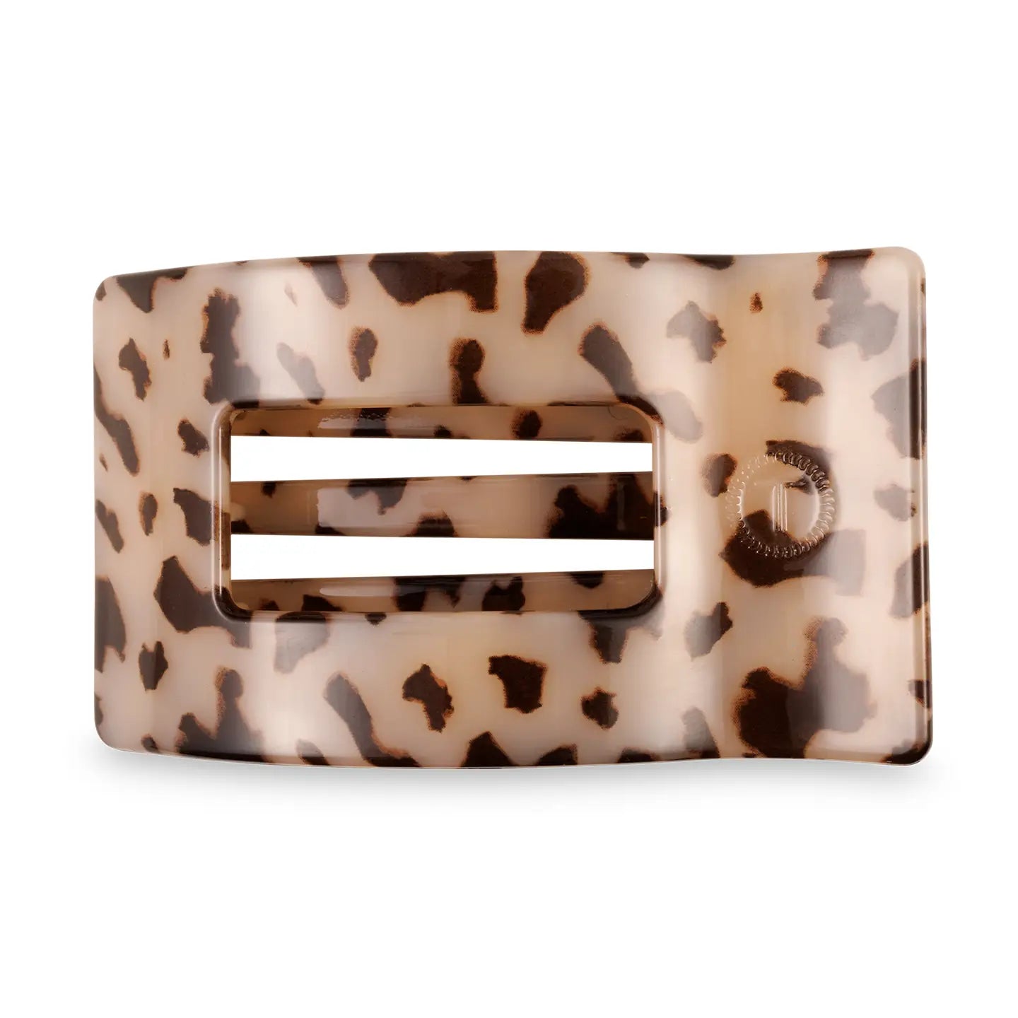 Teleties Flat Rectangle Hair Clip  Medium
