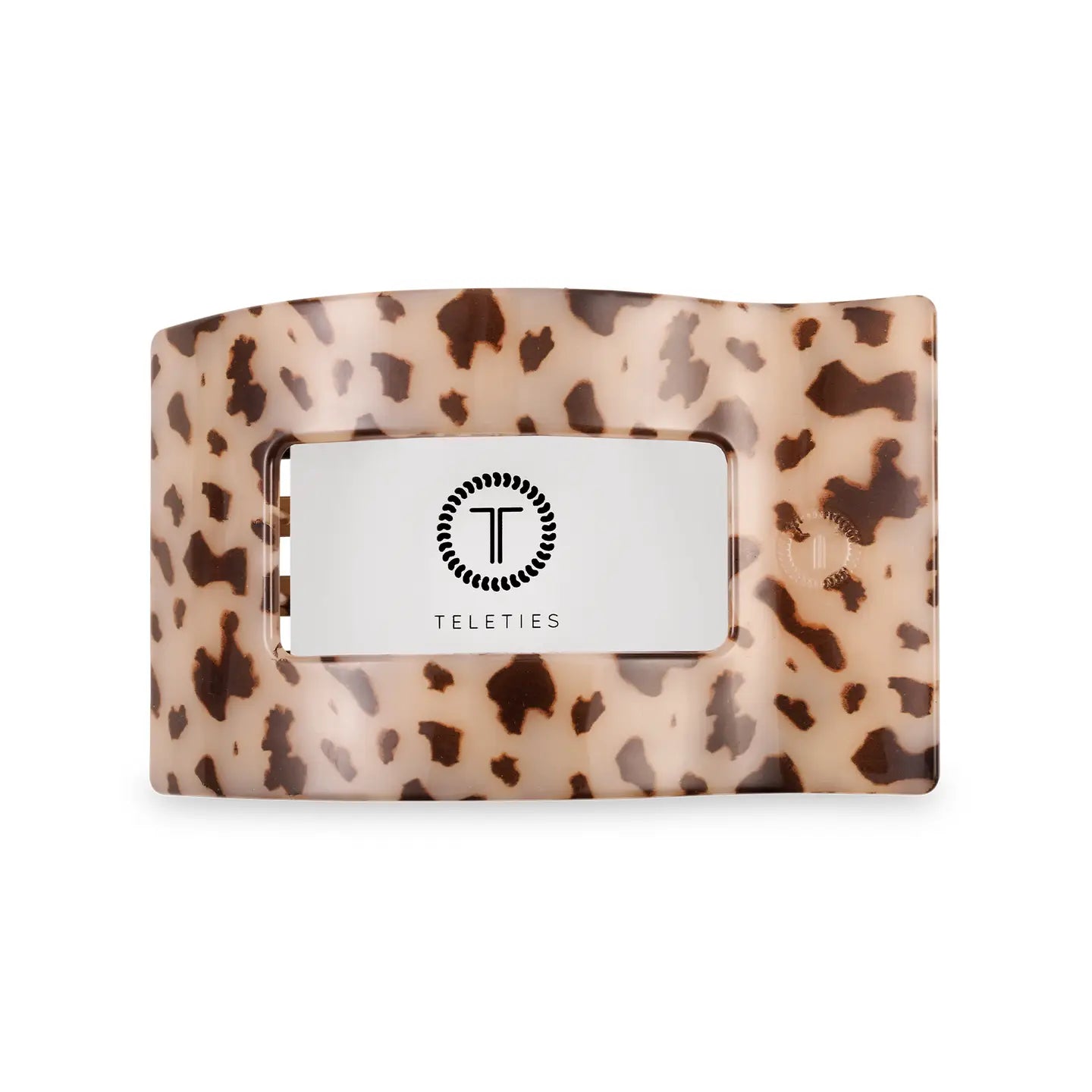 Teleties Flat Rectangle Hair Clip  Medium