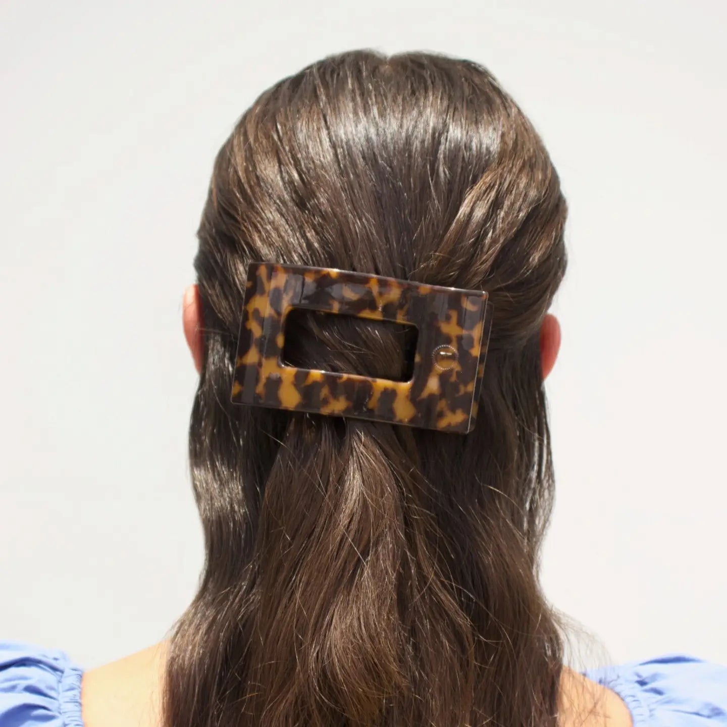 Teleties Flat Rectangle Hair Clip Medium
