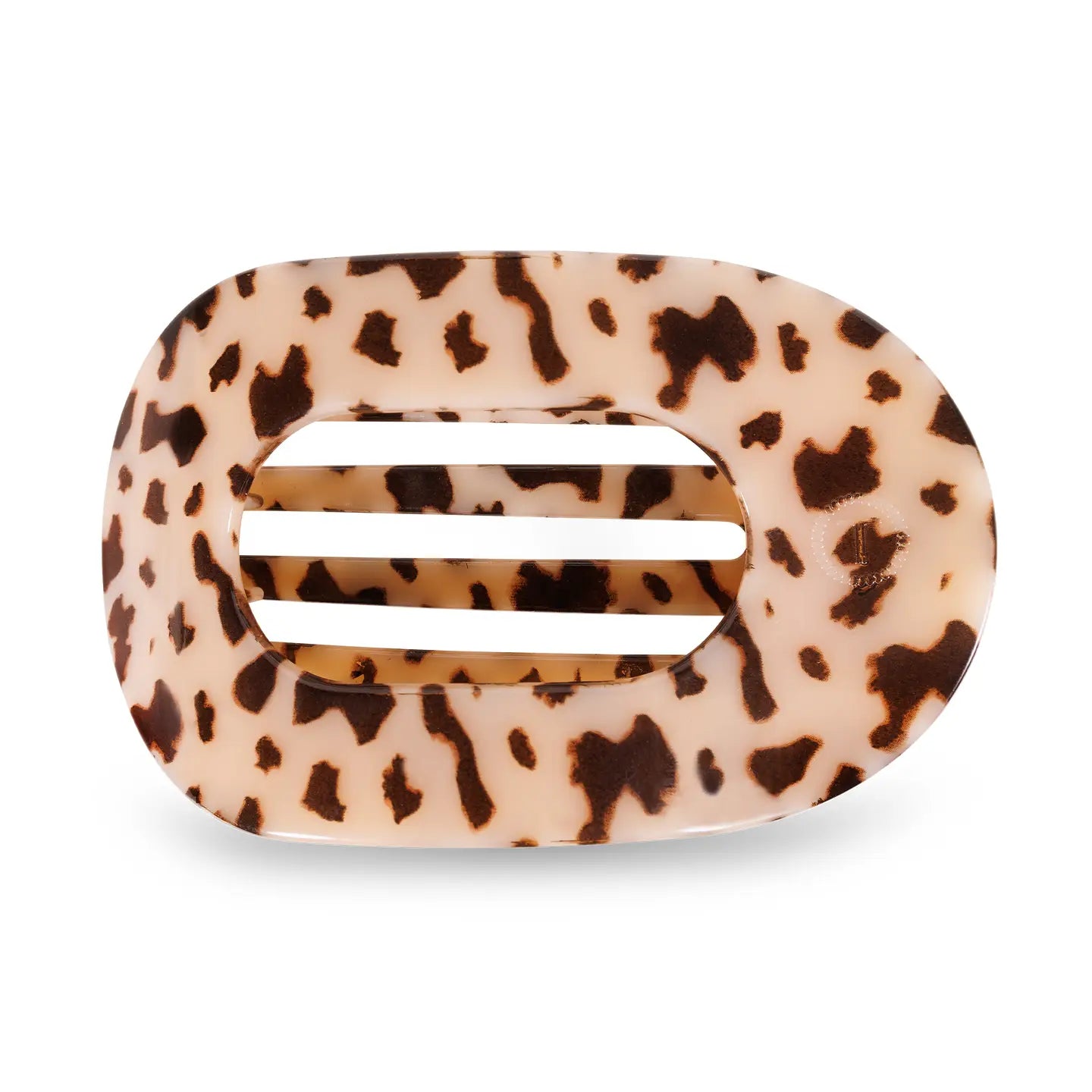 Teleties Round Flat Hair Clip | Small