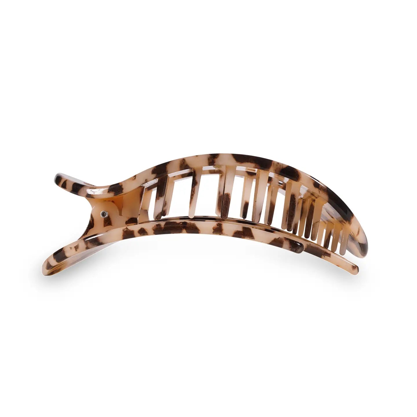 Teleties Round Flat Hair Clip | Small