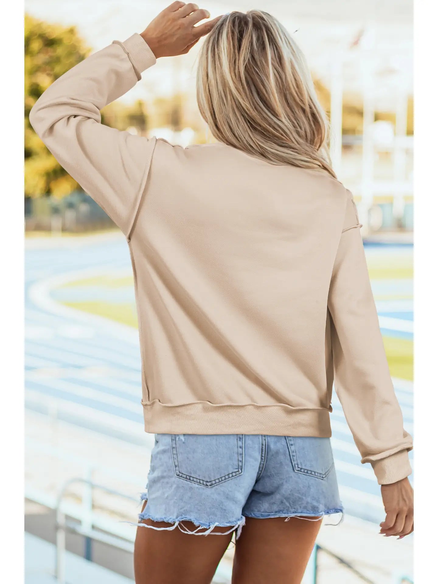Reversible Mock Neck