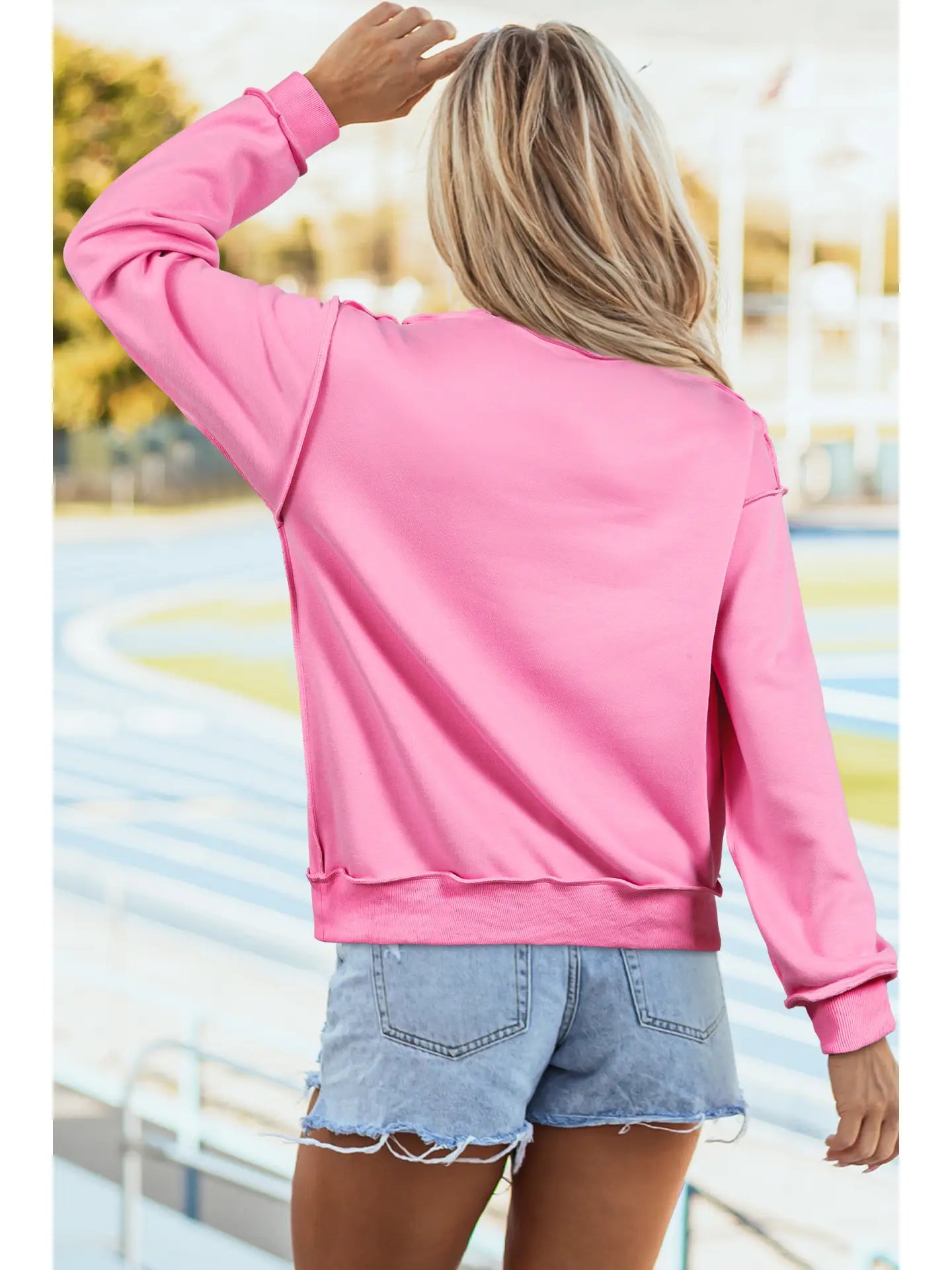 Reversible Mock Neck