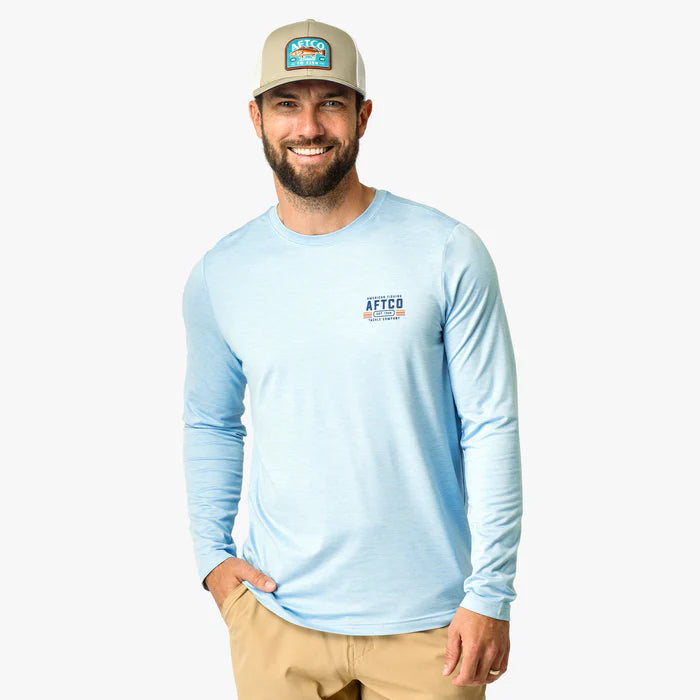 Aftco License Plate LS Sun Protection Shirt