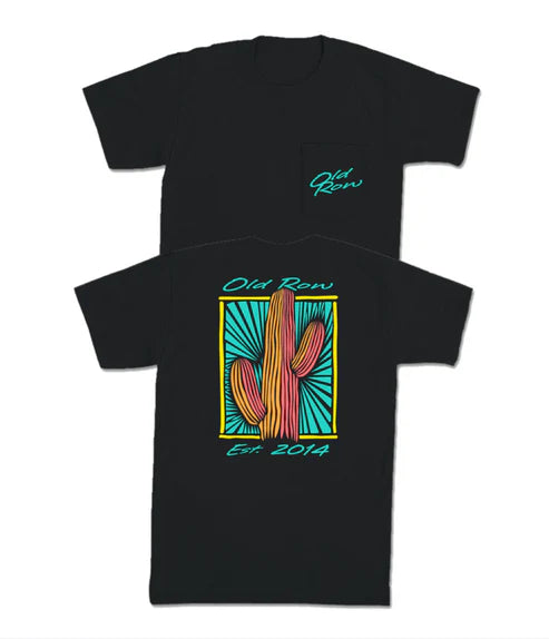 Old Row Neon Cactus Pocket Tee