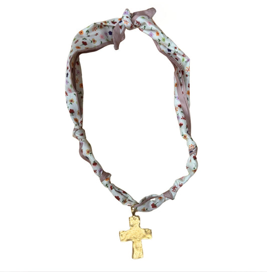 Made By Mc Scarf Statement Necklace