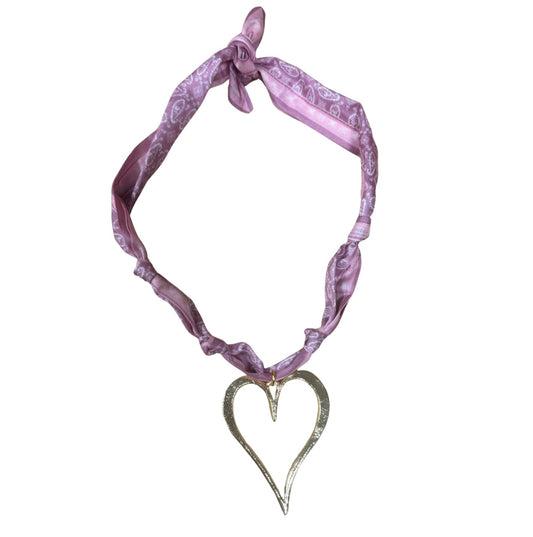 Made By Mc Scarf Statement Necklace