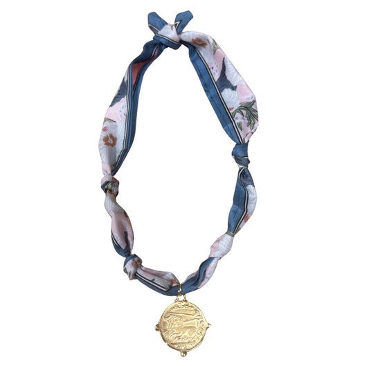 Made By Mc Scarf Statement Necklace