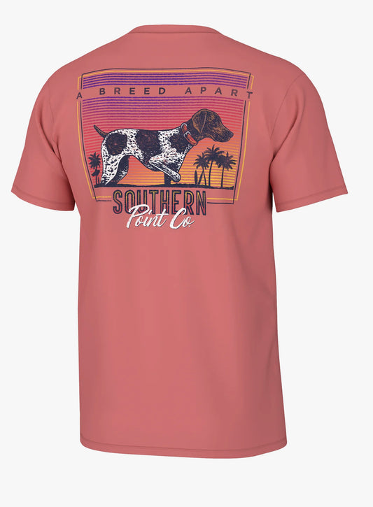 Southern Point Youth Retro Sunset Short Sleeve Tee