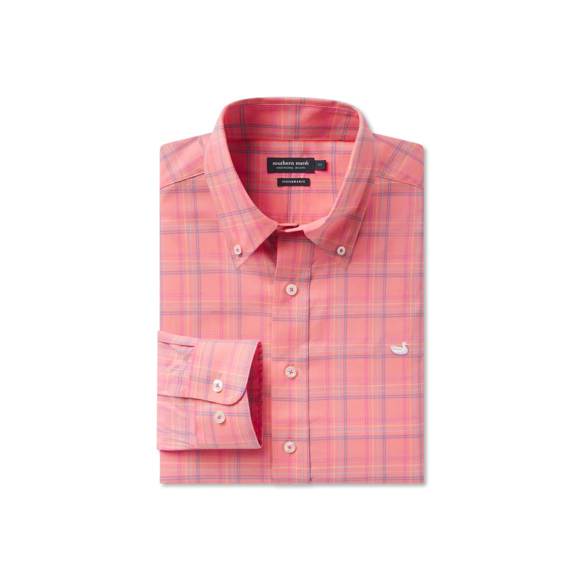 Southern Marsh Chatham Lines Performance Dress Shirt