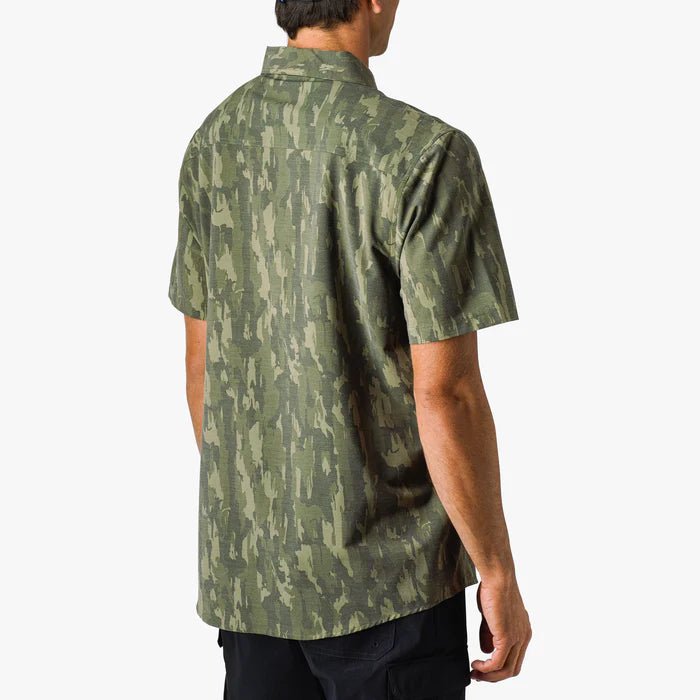 Aftco Boatbar Printed Button Down Fishing Shirt