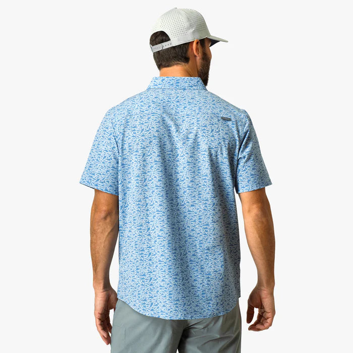 Aftco Boatbar Printed Button Down