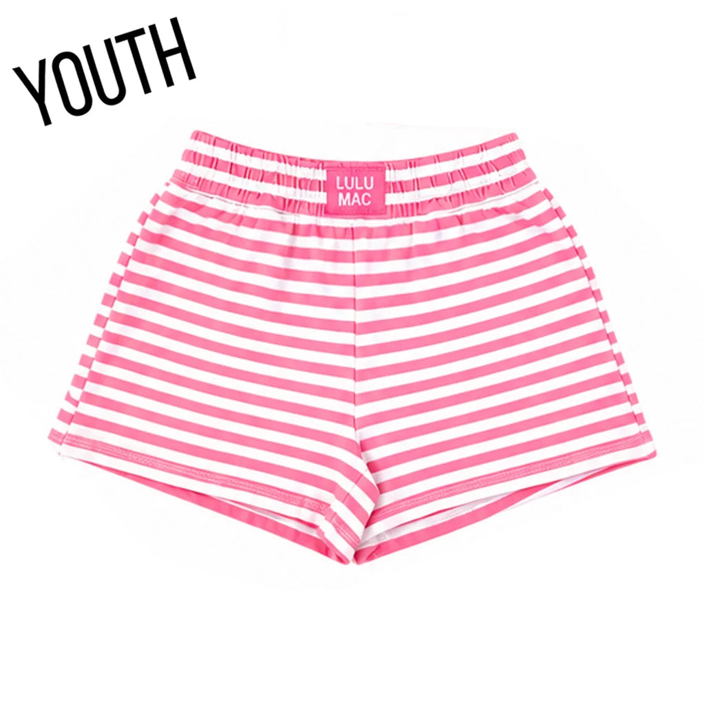 Girls Lulu Mac Stripe Tag Patch Shorts