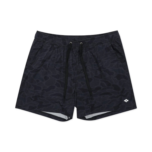 Burlebo Athletic Shorts- Black Camo