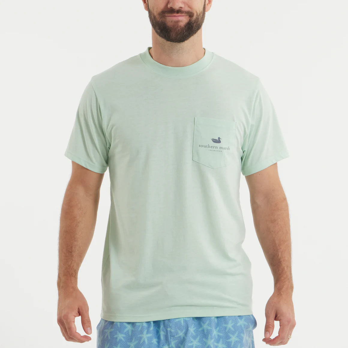 Southern Marsh Seawash Retro Redfish Tee