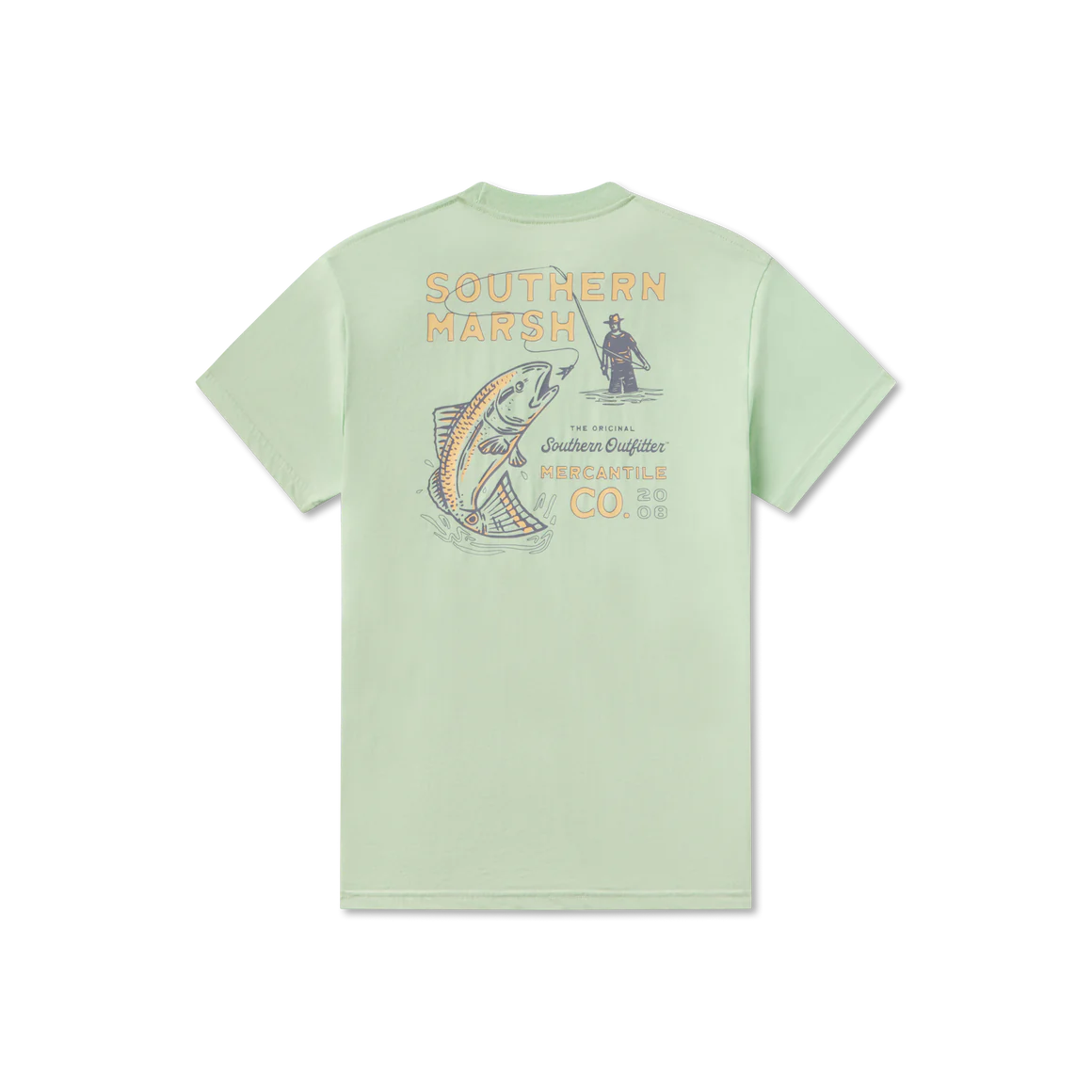 Southern Marsh Seawash Retro Redfish Tee