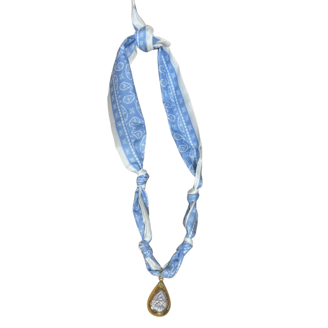 Made By MC Scarf Statement Necklace