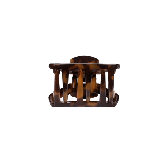 Teleties Open Hair Clip Petite - Tortoise