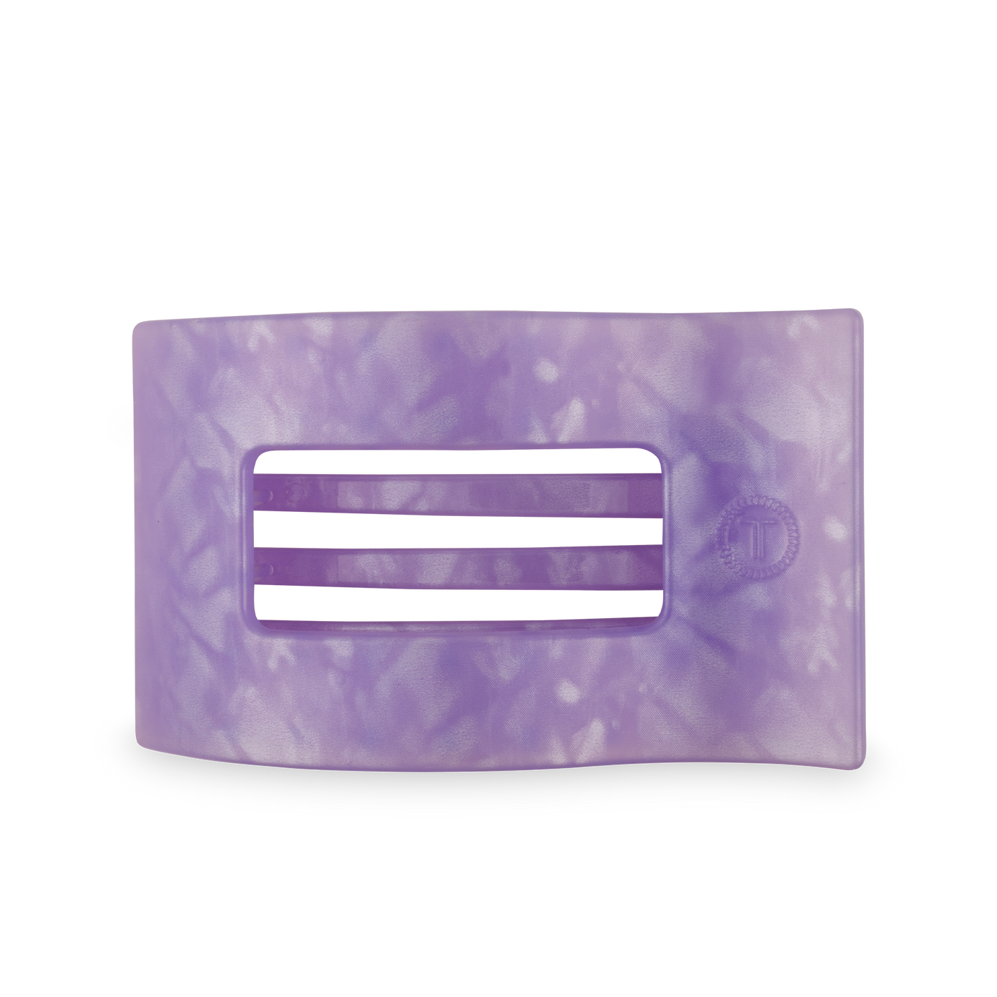 Teleties Flat Rectangle Hair Clip Large - Lavender Mist