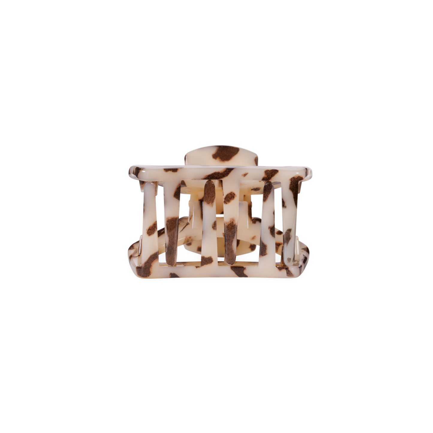 Teleties Open Hair Clip Petite - Blonde Tortoise