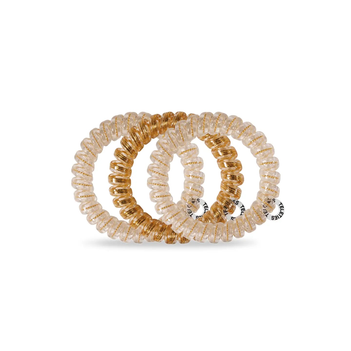 Teleties Spiral Hair Coils | Large | Luxury Living Hair Ties