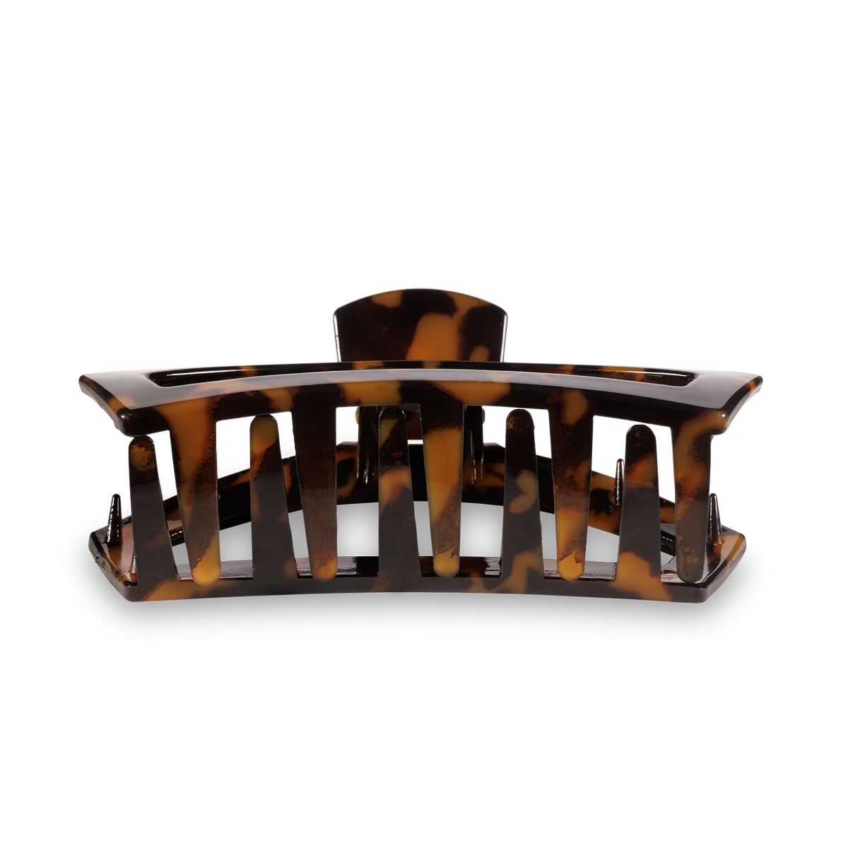 Teleties Open Hair Clip Medium - Tortoise