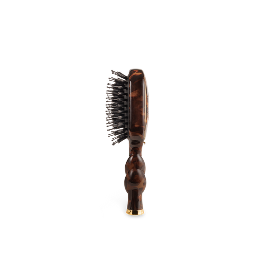 Teleties Mini Boar Brush - Tortoise
