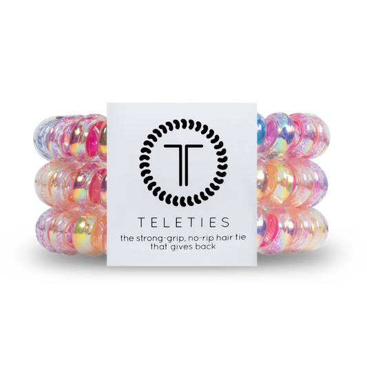 Teleties Spiral Hair Coils | Large | Eat Glitter For Breakfast