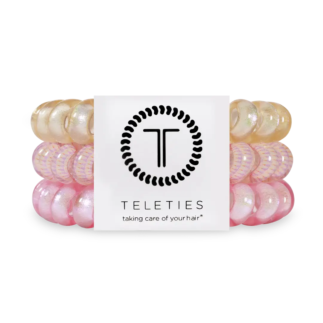 Teleties Meadow Mist Large Hair Ties