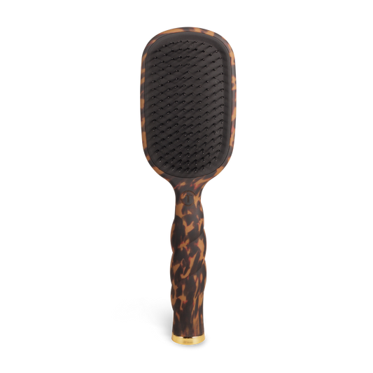 Teleties  Detangler Hair Brush for Thick Hair - Tortoise