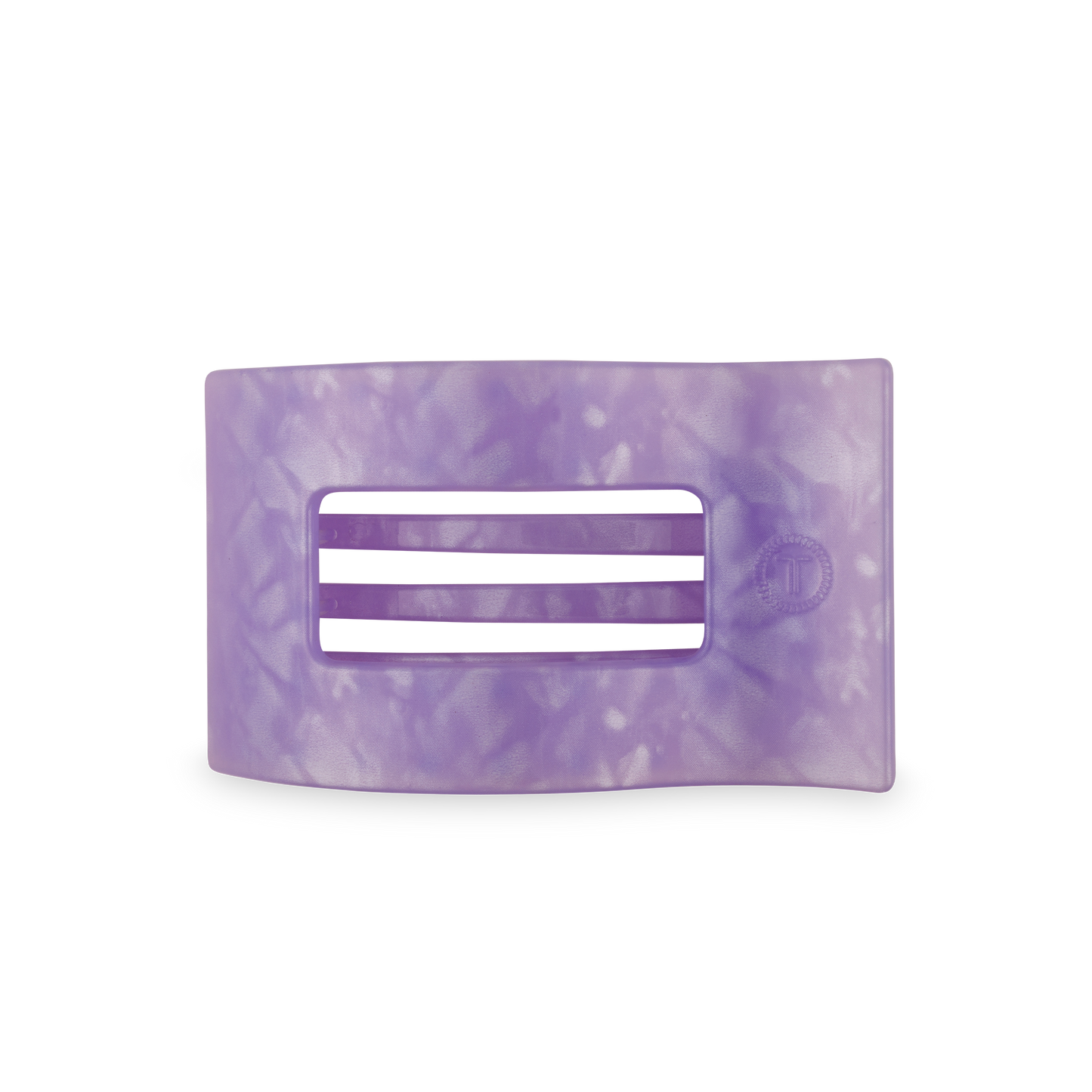Teleties Flat Rectangle Hair Clip Medium - Lavender Mist