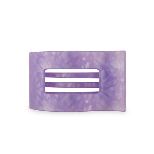 Teleties Flat Rectangle Hair Clip Medium - Lavender Mist
