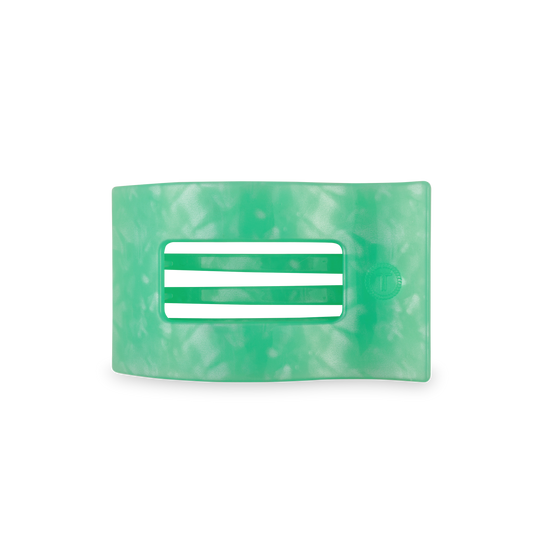 Teleties Flat Rectangle Hair Clip Medium - Spring Splash