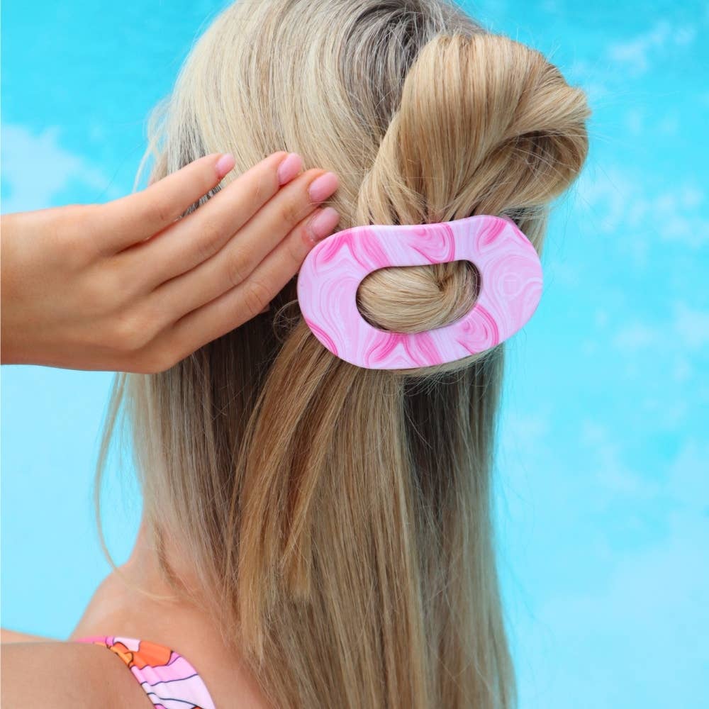 Flat Round Hair Clip Medium - Pinch Me!