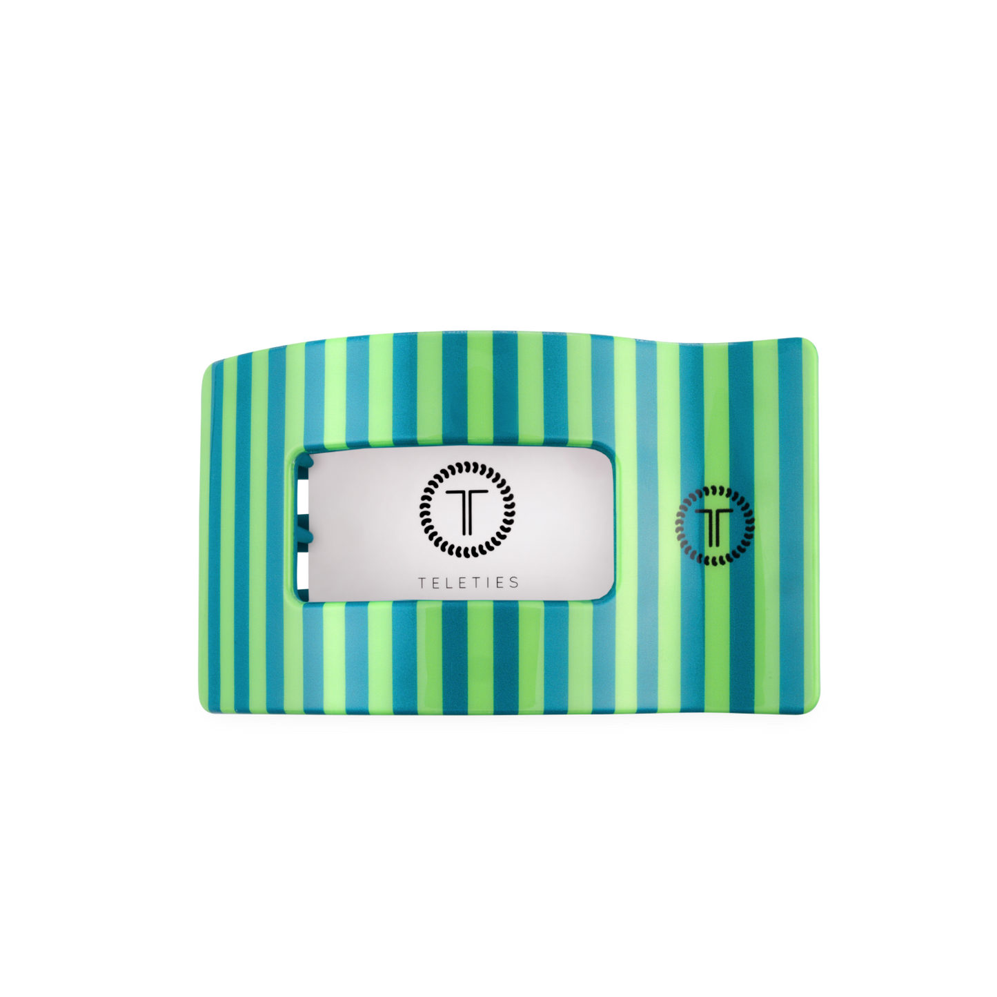 Teleties Flat Rectangle Hair Clip Medium - Cabana Cutie