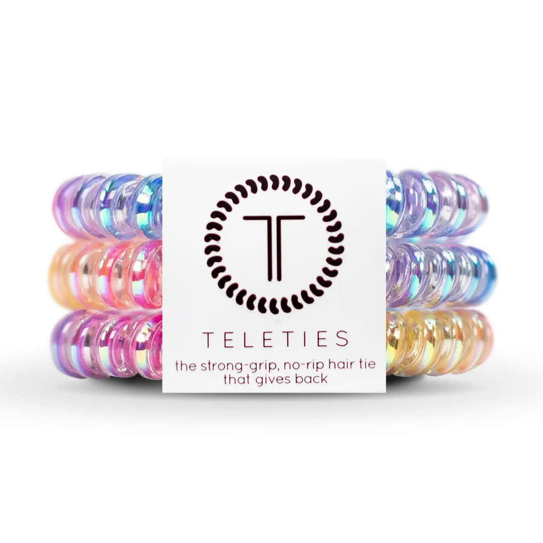 Teleties Spiral Hair Coils | Small | Eat Glitter For Breakfast