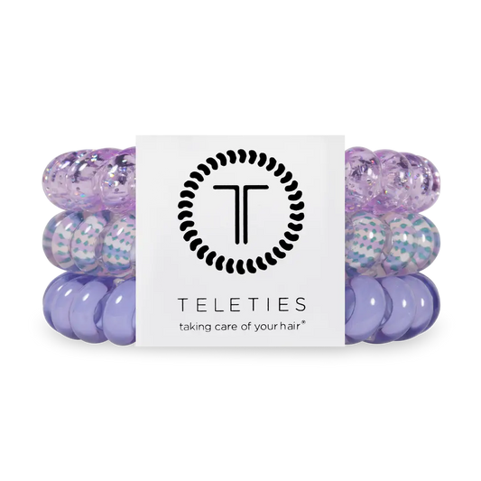 Teleties Spiral Hair Coils | Large | Lavender Mist