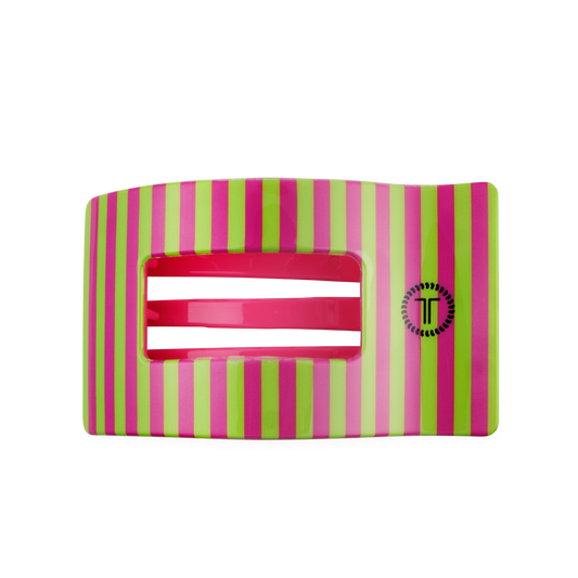 Teleties Flat Rectangle Hair Clip Large - Summer Crush