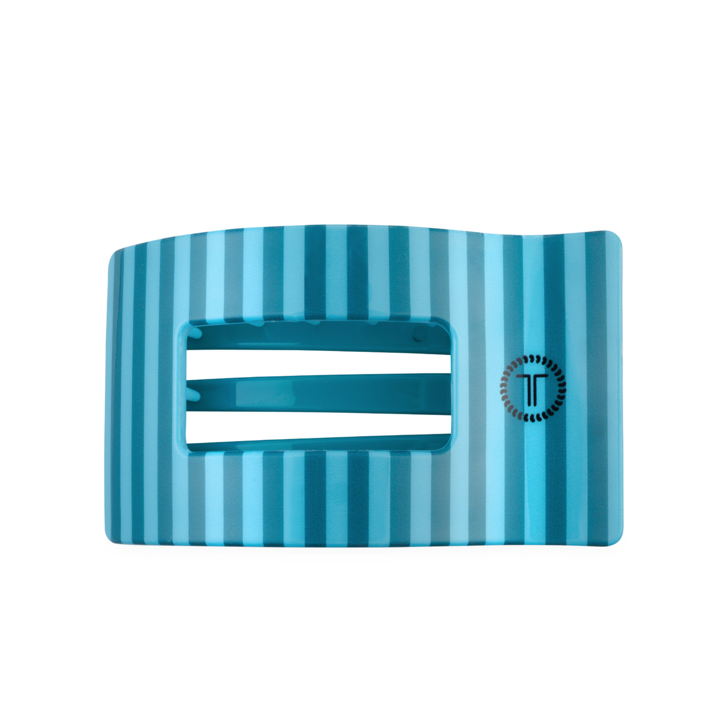 Flat Rectangle Hair Clip Large - Splash Zone