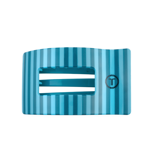 Flat Rectangle Hair Clip Large - Splash Zone
