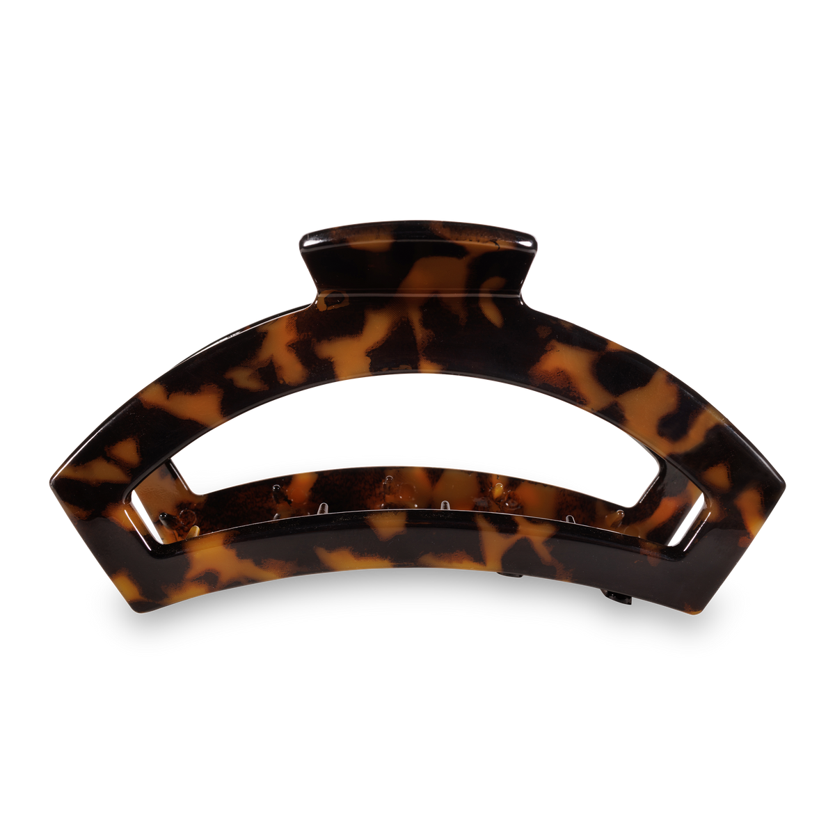 Teleties Open Hair Clip Medium - Tortoise
