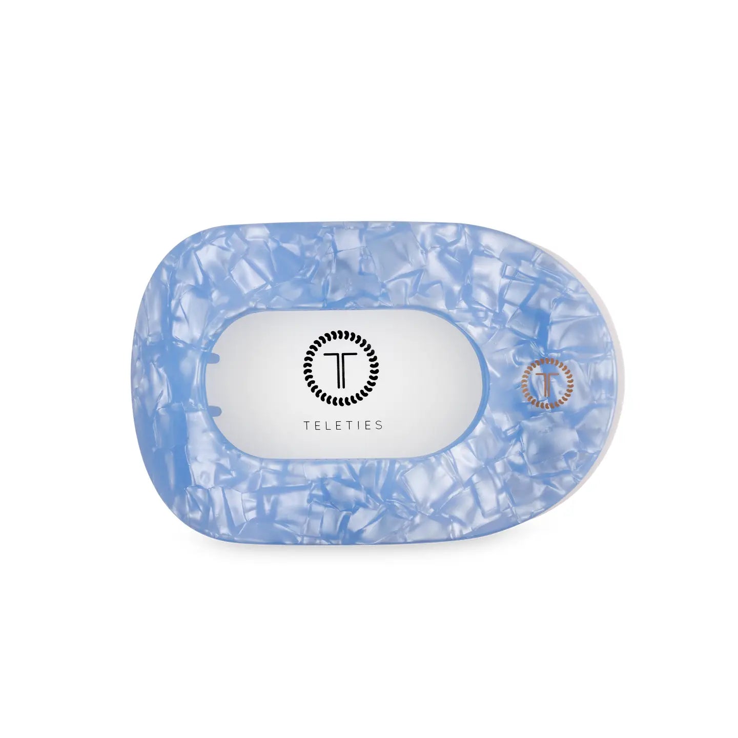 Teleties Flat Round Hair Clip | Medium