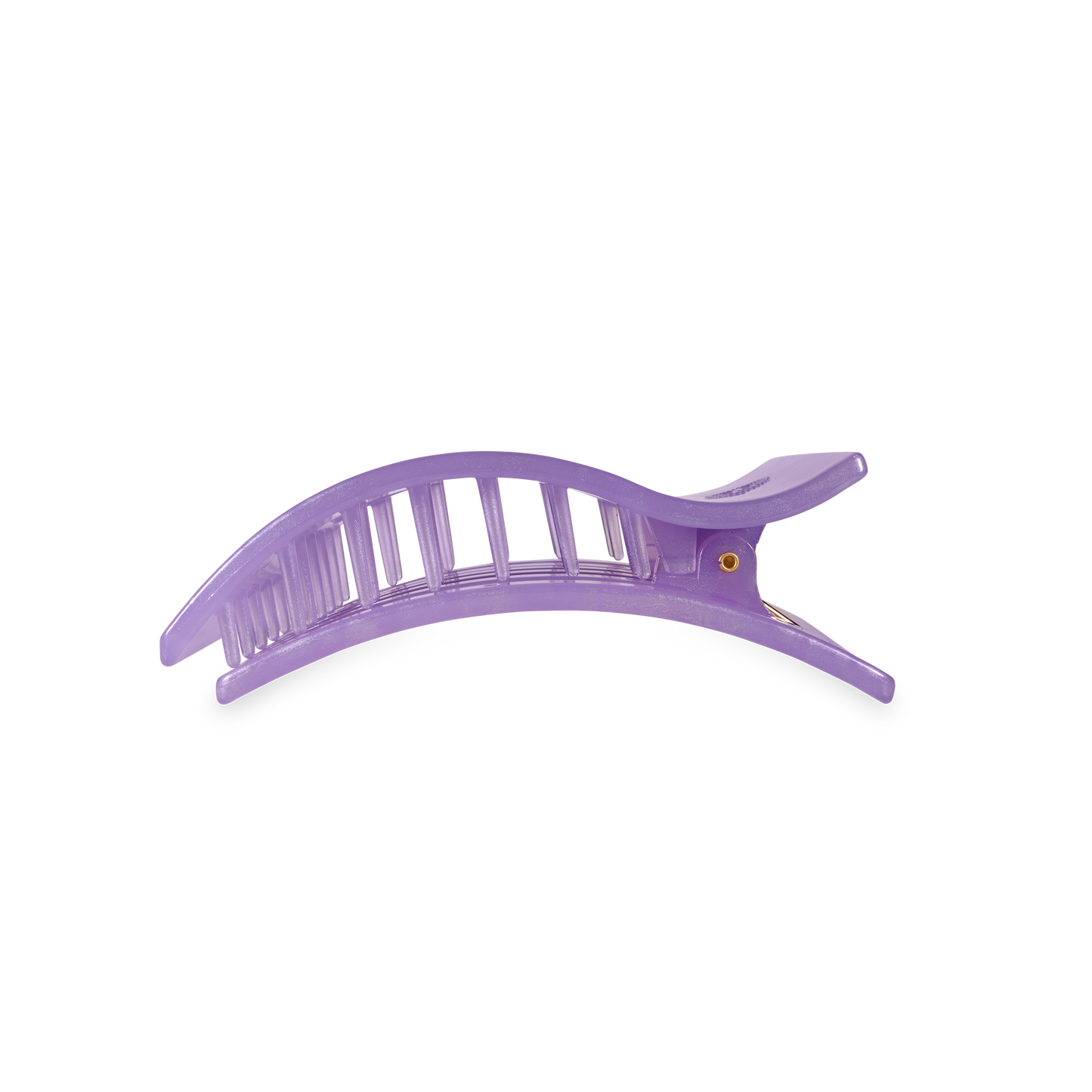Teleties Flat Rectangle Hair Clip Medium - Lavender Mist